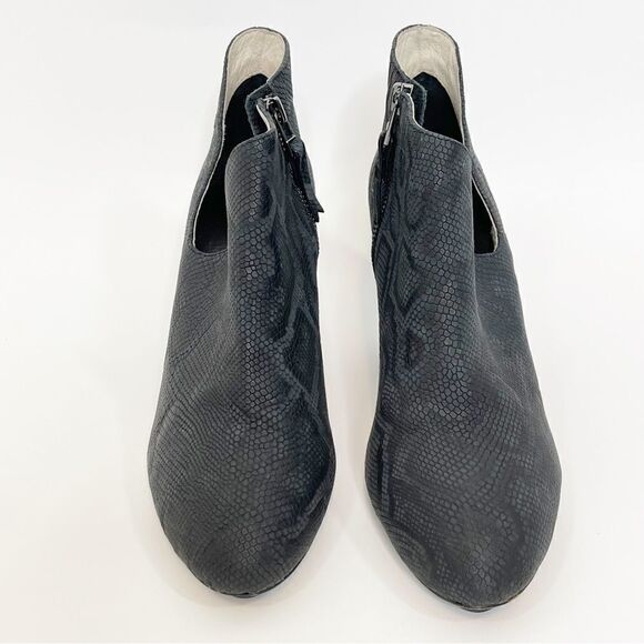 Matt Bernson Jagguar Booties Gray Embossed Size 8 - Picture 6 of 12